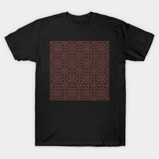pink geometrical mosaic T-Shirt